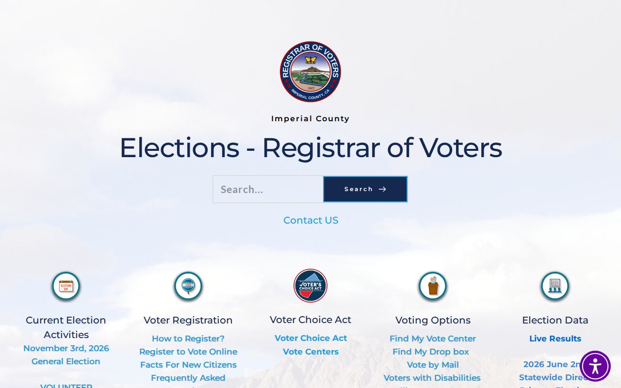 Calexico street directory Imperial County election records